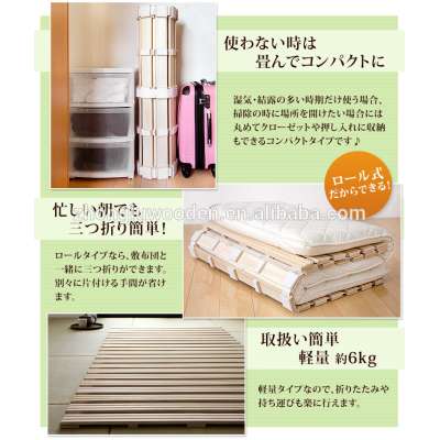 Top sales export to Japan market the cheap wooden folding bed