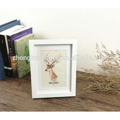 white wooden photo frame 11x17 bulk for office wooden photo frame wholesale