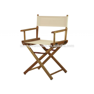 2017 hot sales CXZL1730 wood Frame Canvas Director folding Chair